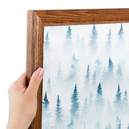 ArtToFrames 24x36 Inch Picture Frame, This 1.25 Inch Custom Wood Poster Frame is Available in Multiple Colors, Great for Your Art or Photos - Comes with 060 Plexi Glass and Corrugated Backing (A8RO)
